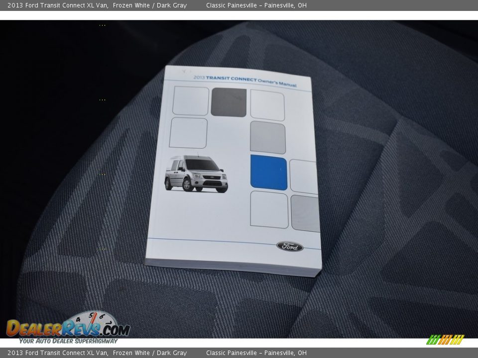 2013 Ford Transit Connect XL Van Frozen White / Dark Gray Photo #16