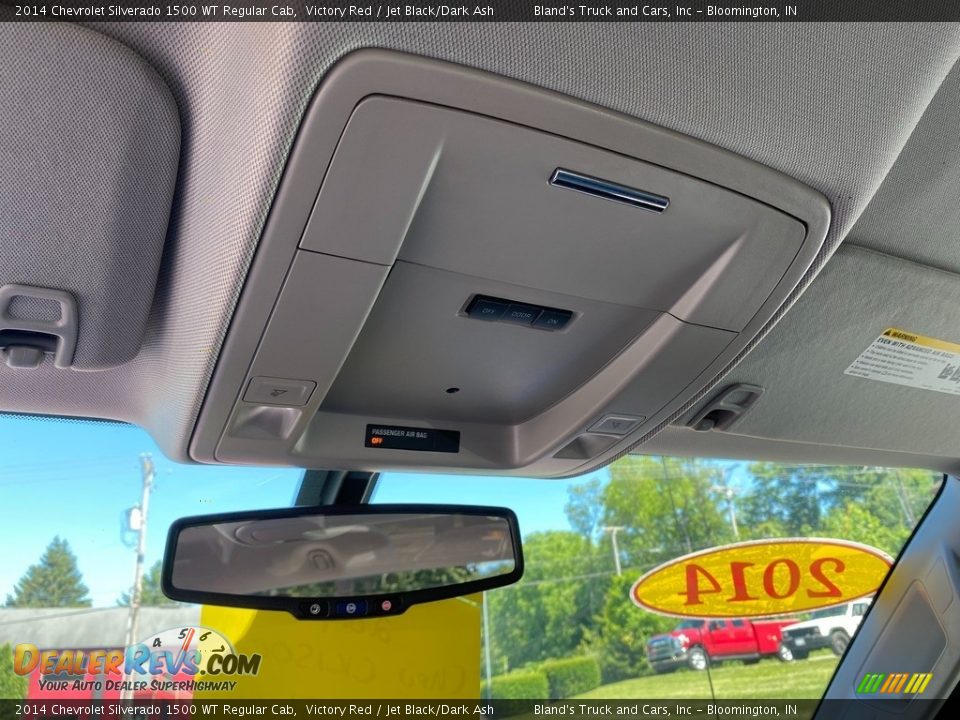 2014 Chevrolet Silverado 1500 WT Regular Cab Victory Red / Jet Black/Dark Ash Photo #23