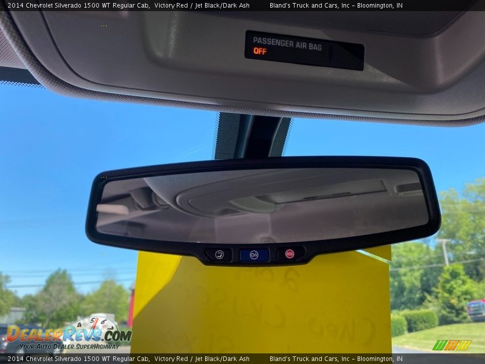 2014 Chevrolet Silverado 1500 WT Regular Cab Victory Red / Jet Black/Dark Ash Photo #24