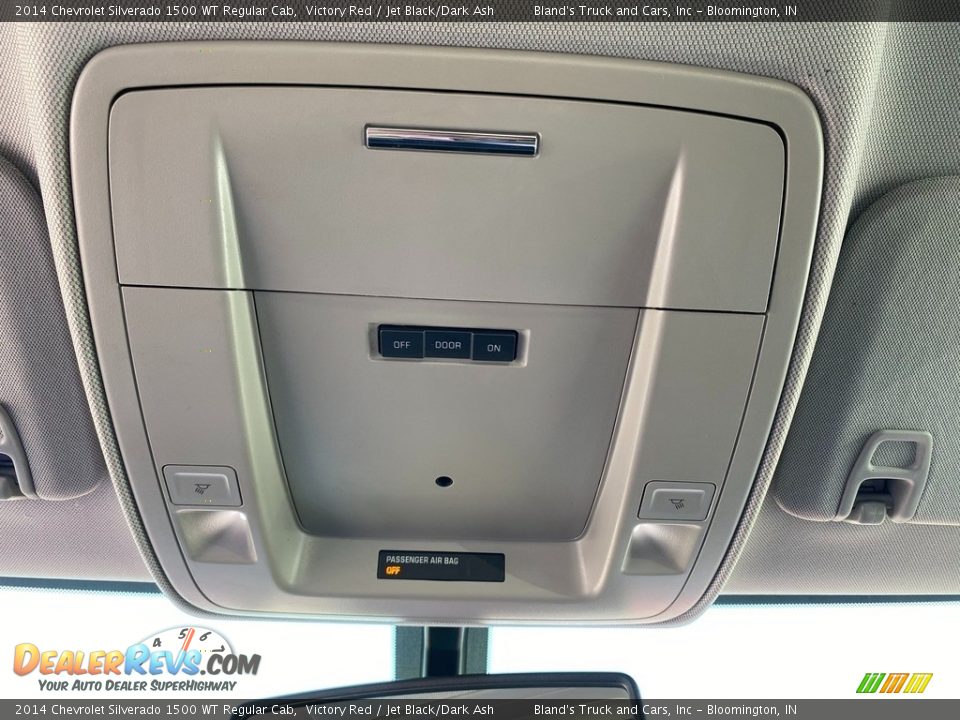 2014 Chevrolet Silverado 1500 WT Regular Cab Victory Red / Jet Black/Dark Ash Photo #25