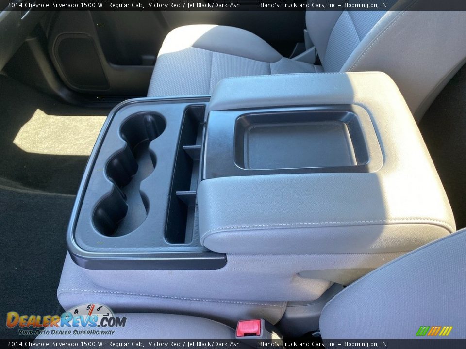 2014 Chevrolet Silverado 1500 WT Regular Cab Victory Red / Jet Black/Dark Ash Photo #26