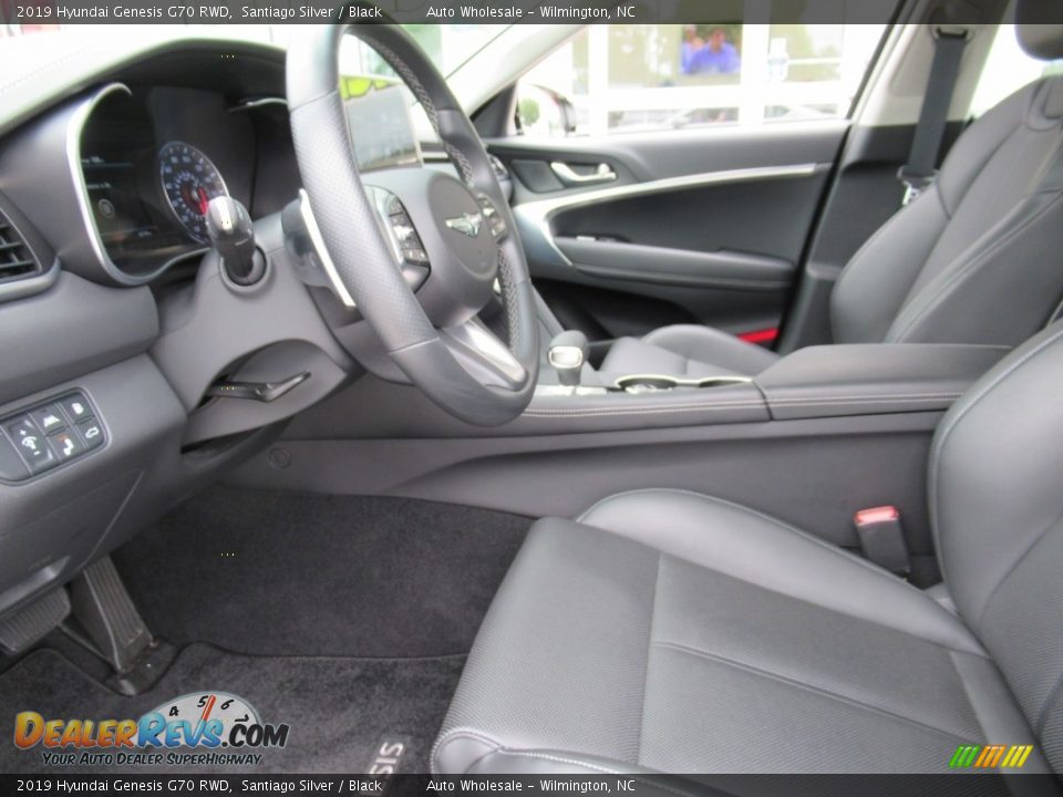 Front Seat of 2019 Hyundai Genesis G70 RWD Photo #10