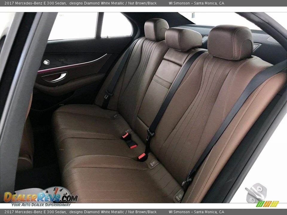 Rear Seat of 2017 Mercedes-Benz E 300 Sedan Photo #15