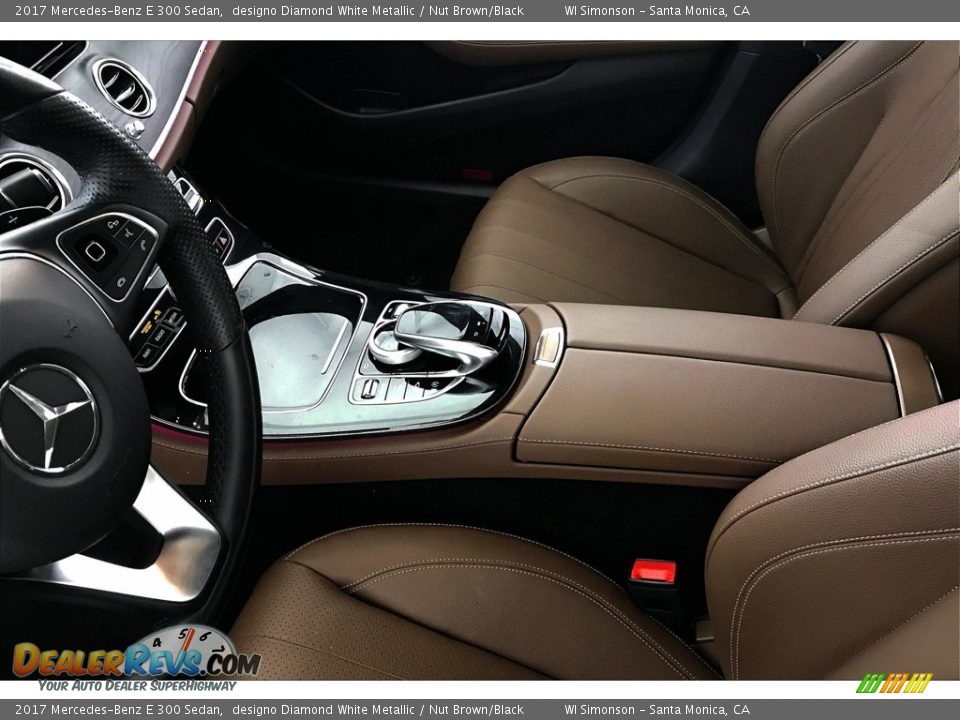 2017 Mercedes-Benz E 300 Sedan designo Diamond White Metallic / Nut Brown/Black Photo #23