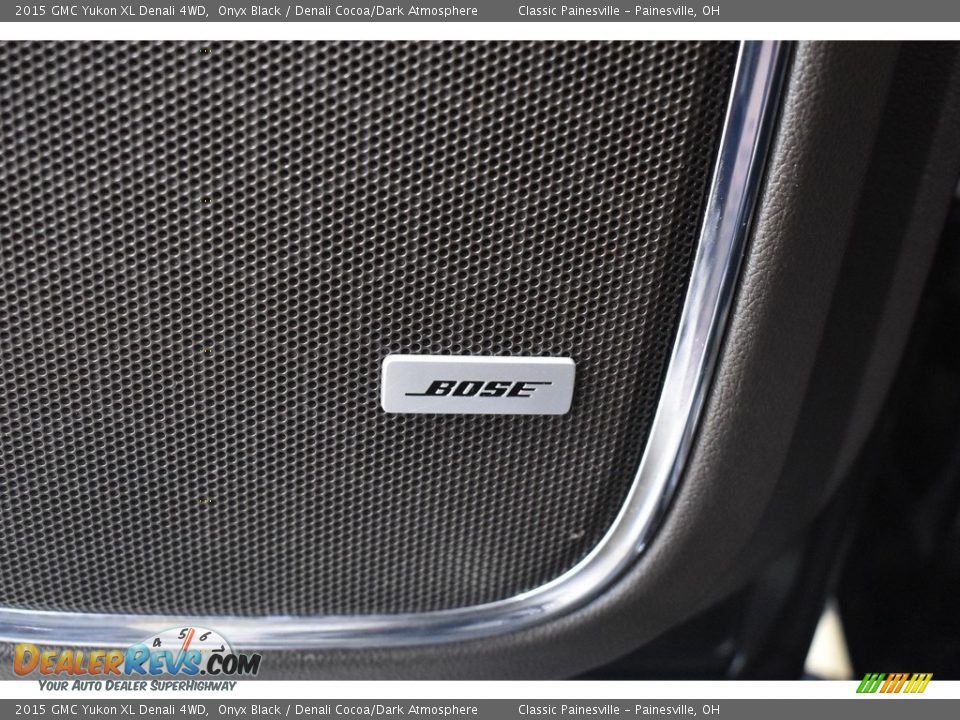 2015 GMC Yukon XL Denali 4WD Onyx Black / Denali Cocoa/Dark Atmosphere Photo #14