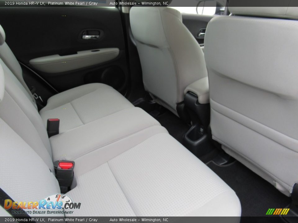 2019 Honda HR-V LX Platinum White Pearl / Gray Photo #13