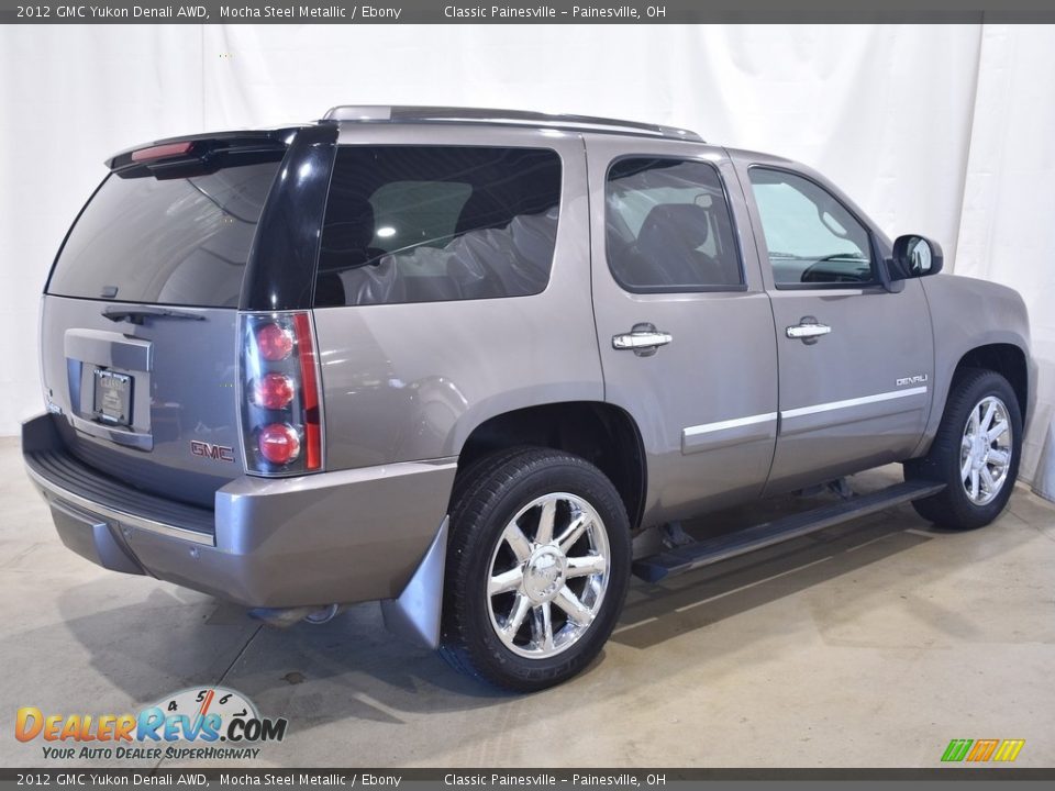 2012 GMC Yukon Denali AWD Mocha Steel Metallic / Ebony Photo #2