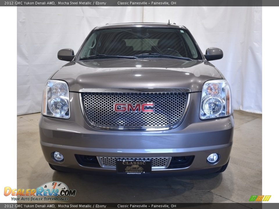 2012 GMC Yukon Denali AWD Mocha Steel Metallic / Ebony Photo #4