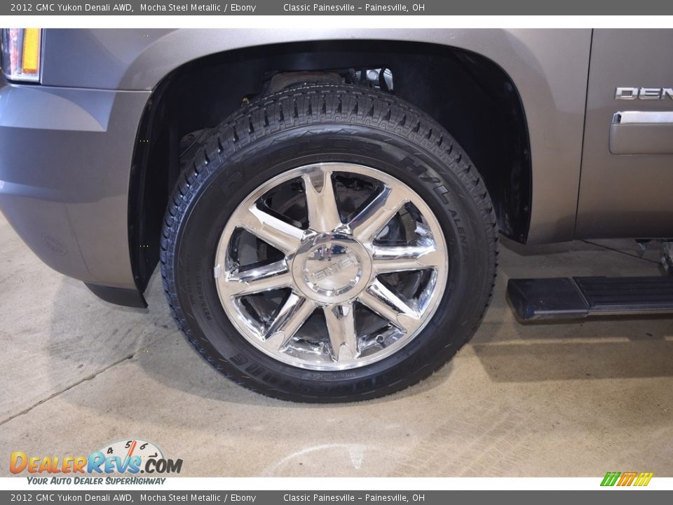 2012 GMC Yukon Denali AWD Mocha Steel Metallic / Ebony Photo #5