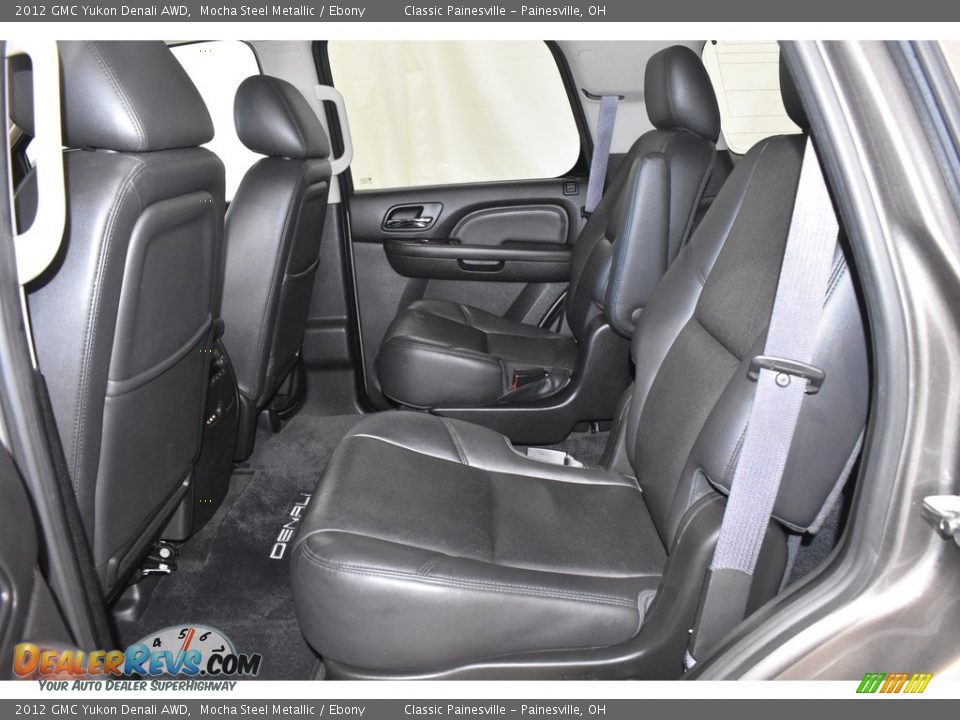 2012 GMC Yukon Denali AWD Mocha Steel Metallic / Ebony Photo #9