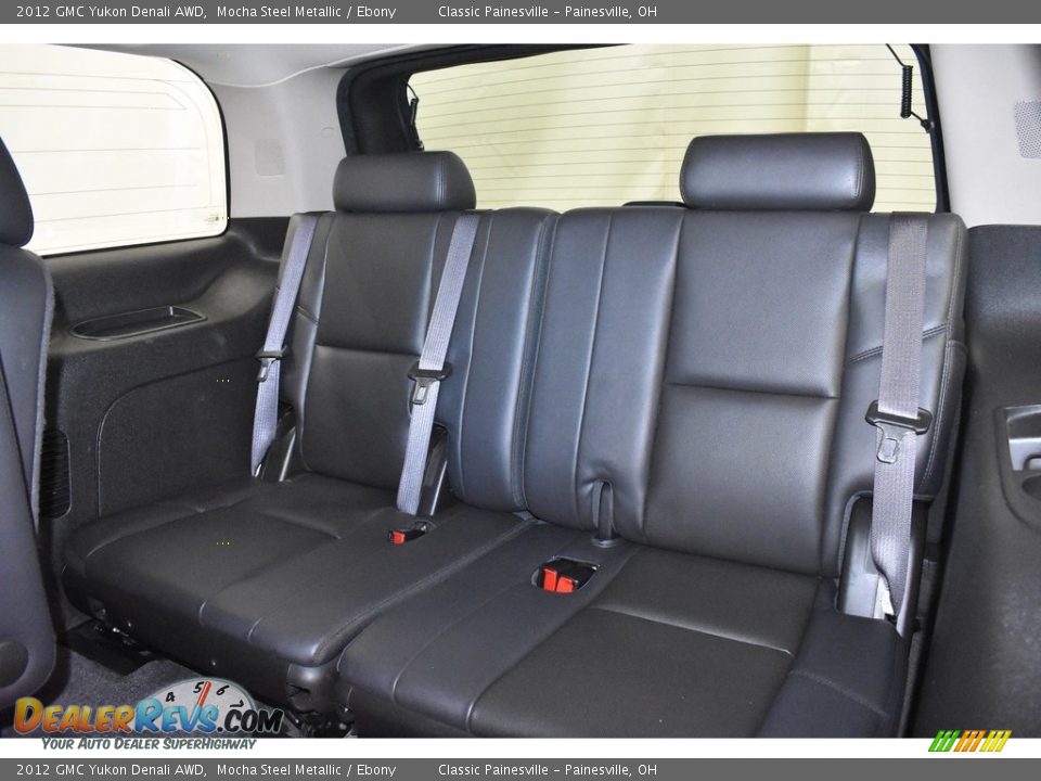 2012 GMC Yukon Denali AWD Mocha Steel Metallic / Ebony Photo #10