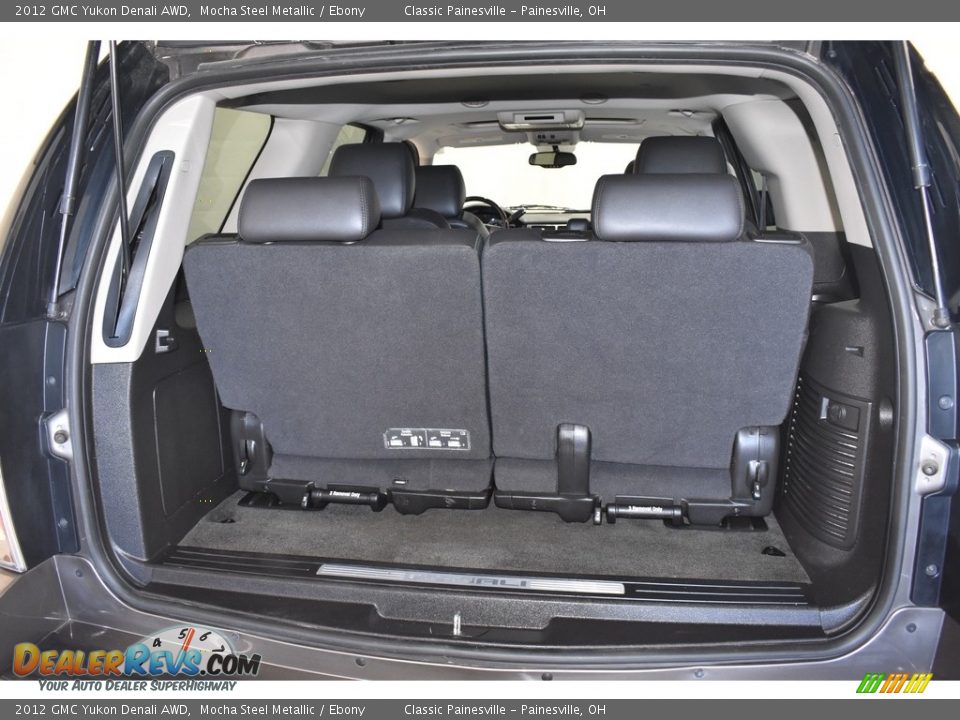 2012 GMC Yukon Denali AWD Mocha Steel Metallic / Ebony Photo #11