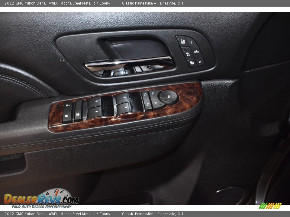 2012 GMC Yukon Denali AWD Mocha Steel Metallic / Ebony Photo #12