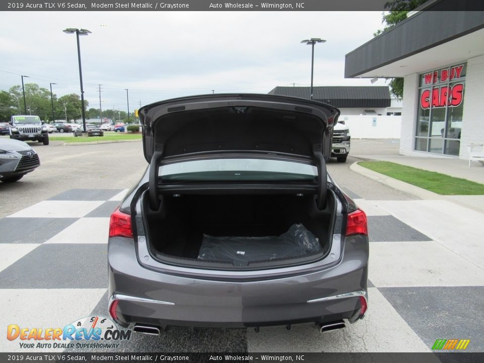 2019 Acura TLX V6 Sedan Modern Steel Metallic / Graystone Photo #5