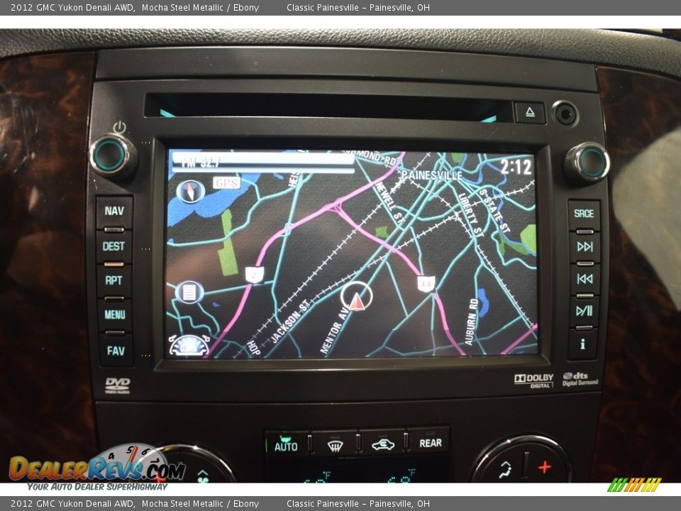 2012 GMC Yukon Denali AWD Mocha Steel Metallic / Ebony Photo #14