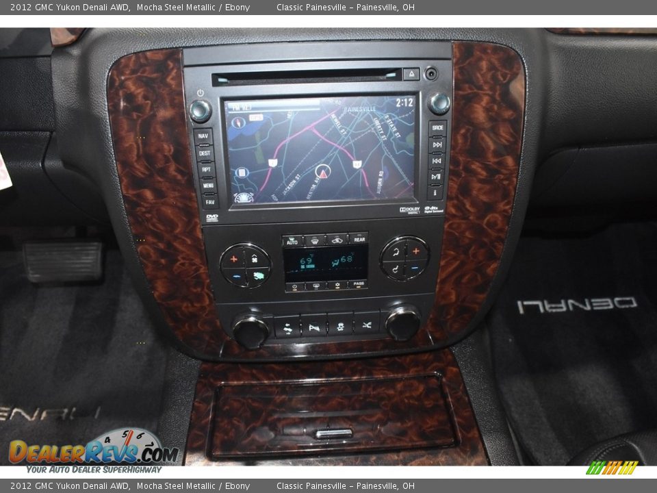 2012 GMC Yukon Denali AWD Mocha Steel Metallic / Ebony Photo #15