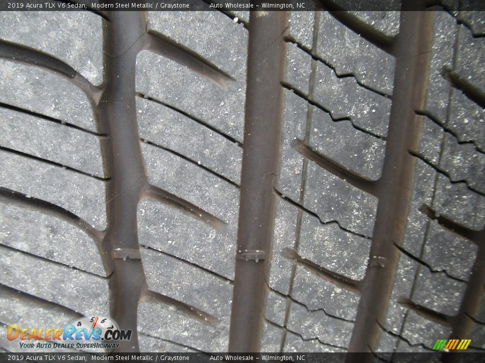 2019 Acura TLX V6 Sedan Modern Steel Metallic / Graystone Photo #8