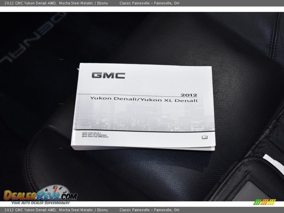 2012 GMC Yukon Denali AWD Mocha Steel Metallic / Ebony Photo #17