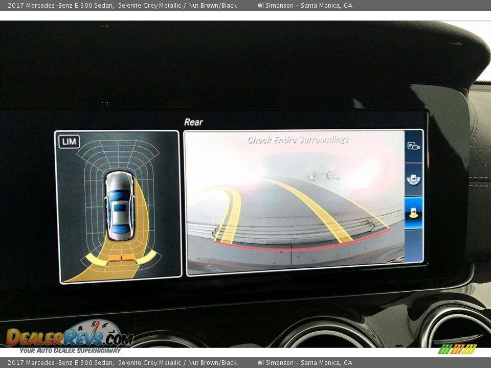 2017 Mercedes-Benz E 300 Sedan Selenite Grey Metallic / Nut Brown/Black Photo #21