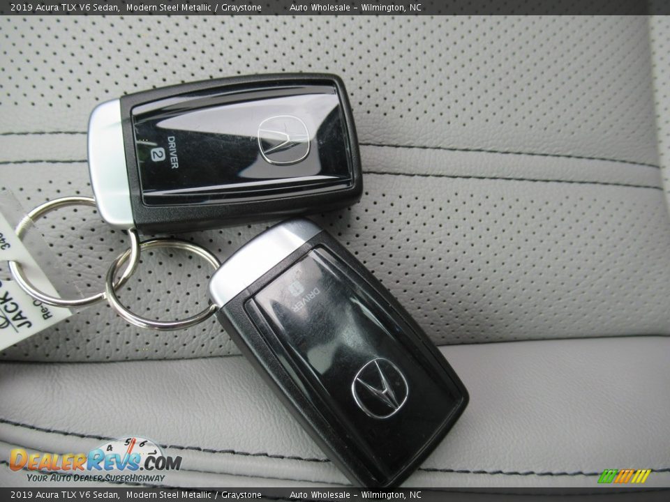 2019 Acura TLX V6 Sedan Modern Steel Metallic / Graystone Photo #20