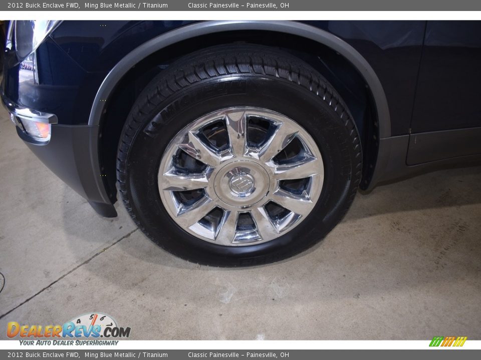 2012 Buick Enclave FWD Ming Blue Metallic / Titanium Photo #5