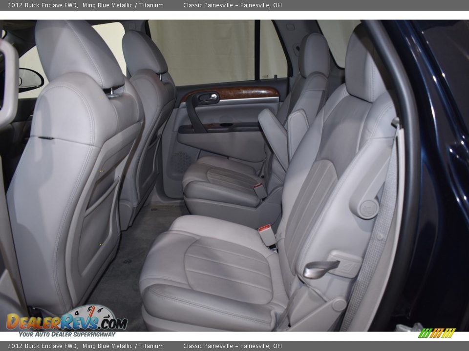 2012 Buick Enclave FWD Ming Blue Metallic / Titanium Photo #9