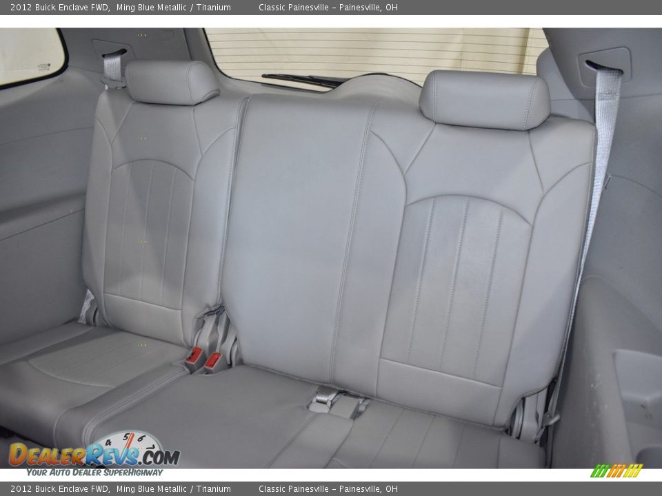 2012 Buick Enclave FWD Ming Blue Metallic / Titanium Photo #10