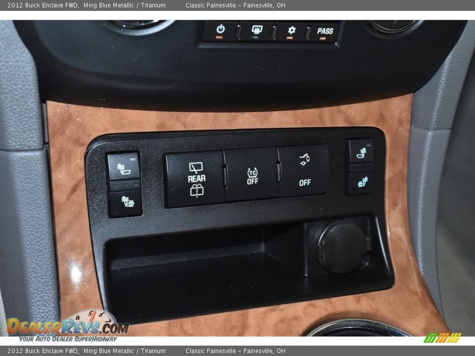 2012 Buick Enclave FWD Ming Blue Metallic / Titanium Photo #15
