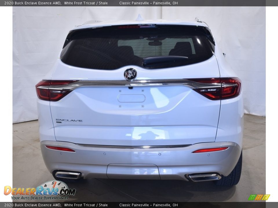 2020 Buick Enclave Essence AWD White Frost Tricoat / Shale Photo #2