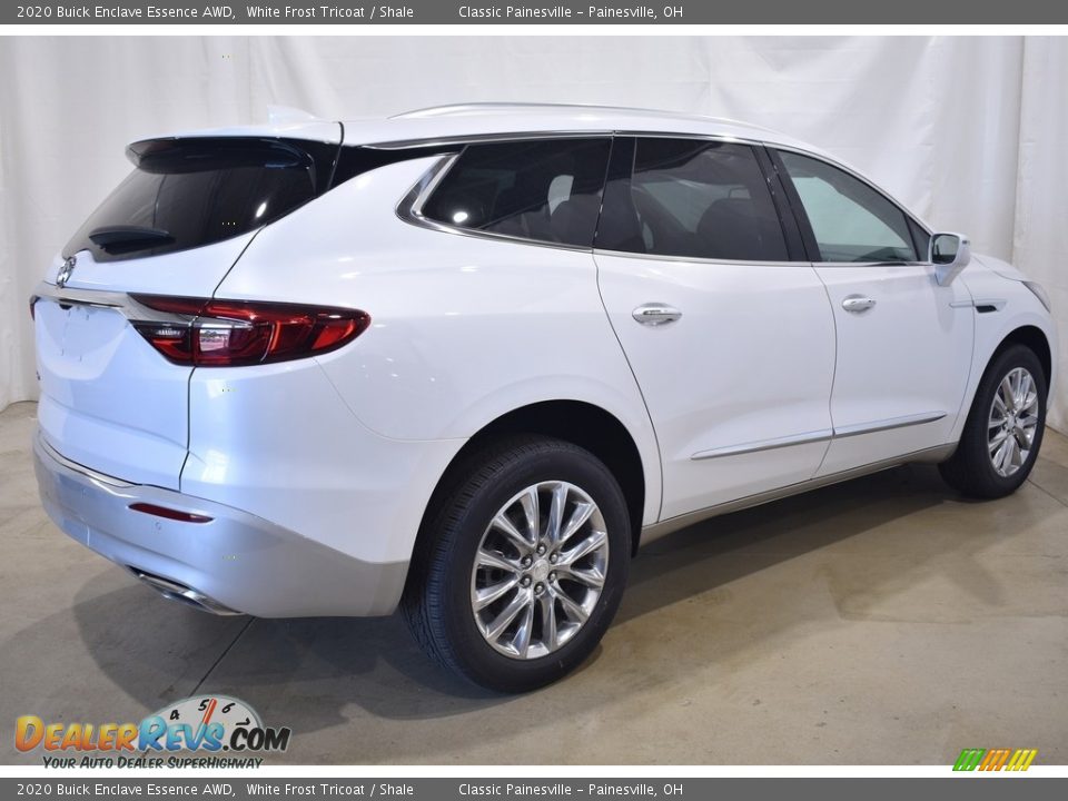 2020 Buick Enclave Essence AWD White Frost Tricoat / Shale Photo #3