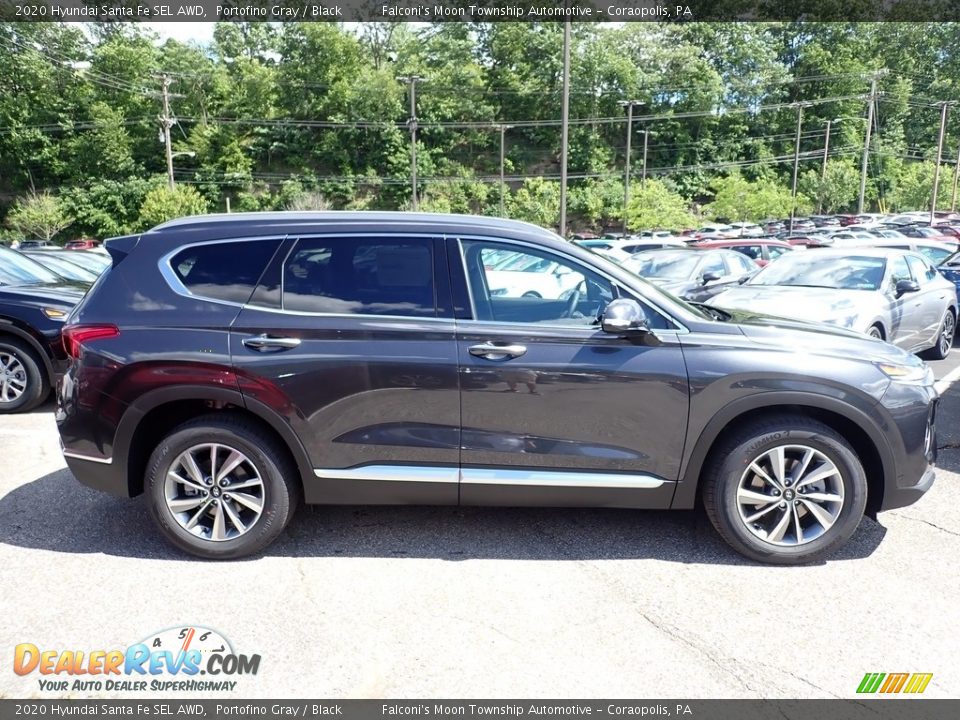 2020 Hyundai Santa Fe SEL AWD Portofino Gray / Black Photo #1