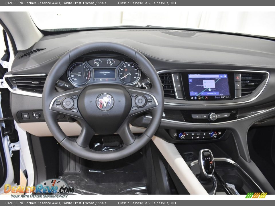2020 Buick Enclave Essence AWD White Frost Tricoat / Shale Photo #10