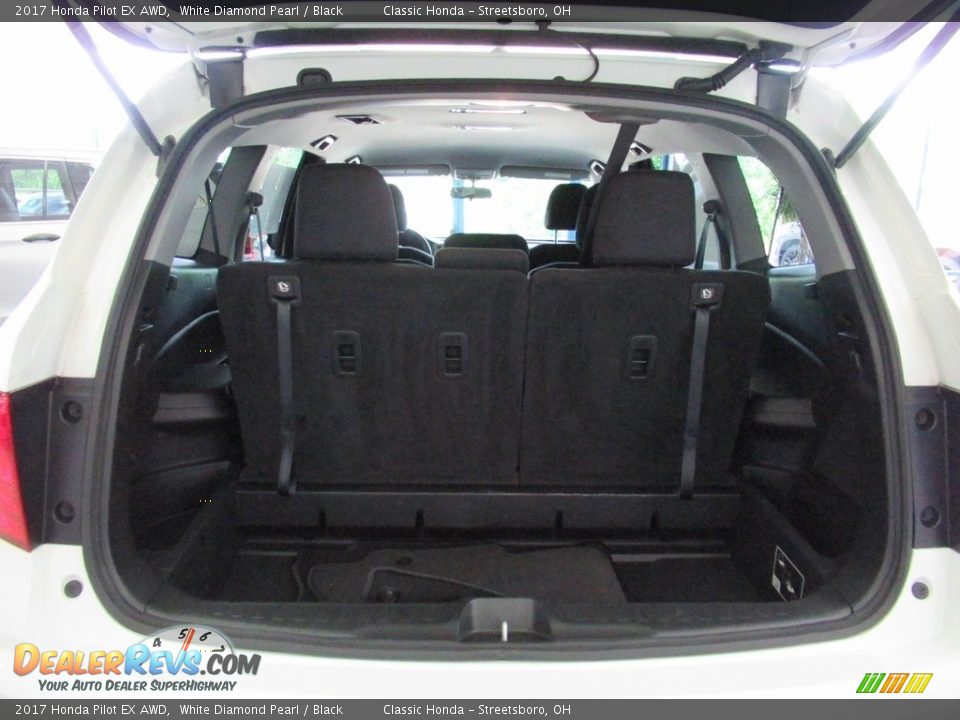 2017 Honda Pilot EX AWD White Diamond Pearl / Black Photo #22