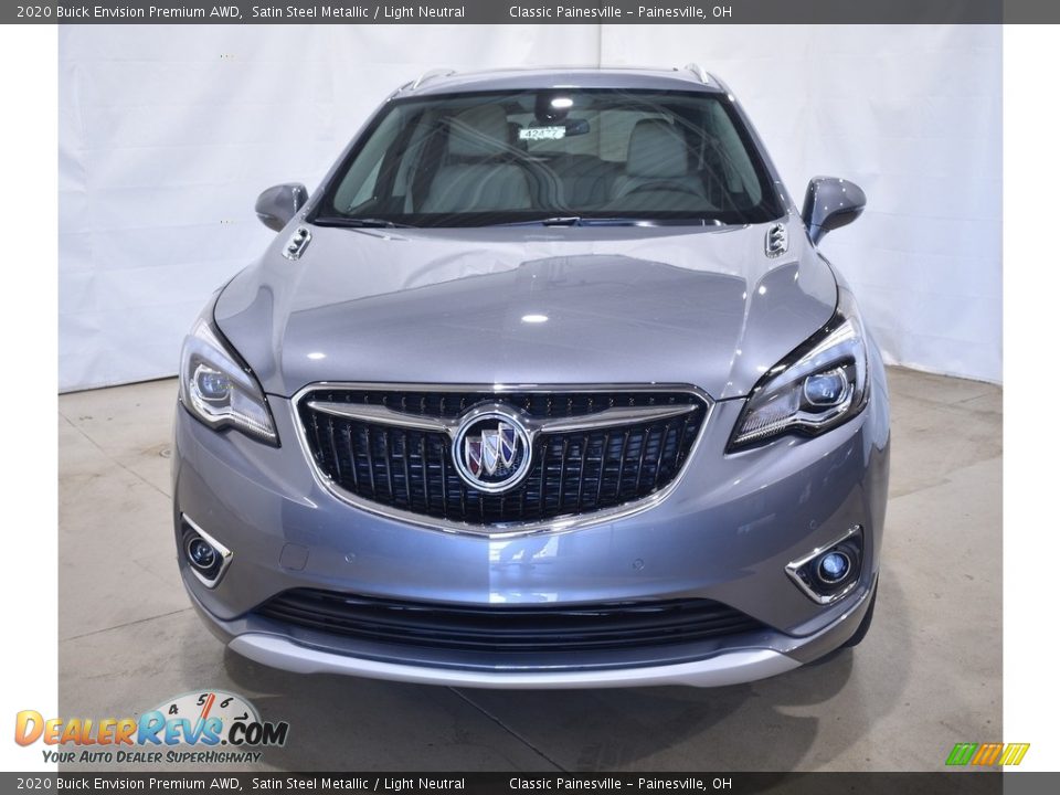 2020 Buick Envision Premium AWD Satin Steel Metallic / Light Neutral Photo #4