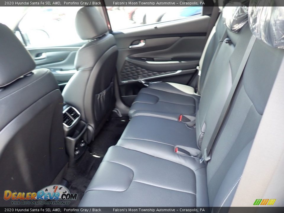 2020 Hyundai Santa Fe SEL AWD Portofino Gray / Black Photo #8