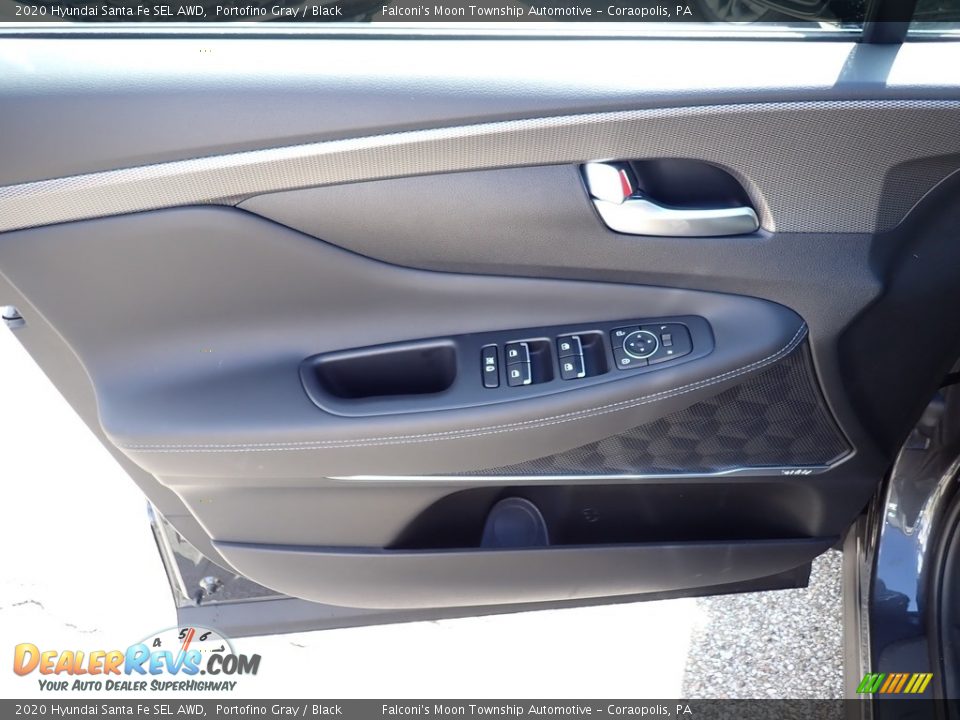 2020 Hyundai Santa Fe SEL AWD Portofino Gray / Black Photo #11