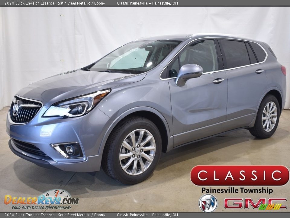 2020 Buick Envision Essence Satin Steel Metallic / Ebony Photo #1