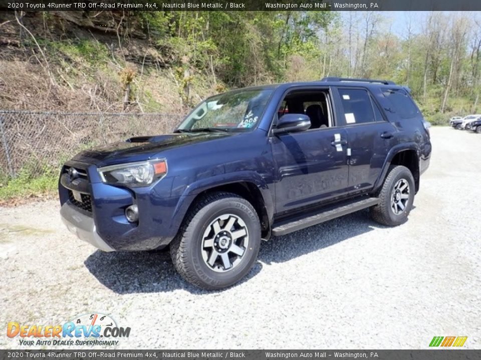 2020 Toyota 4Runner TRD Off-Road Premium 4x4 Nautical Blue Metallic / Black Photo #8