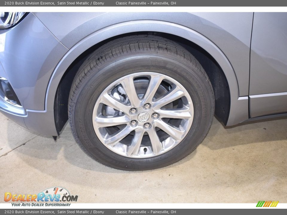 2020 Buick Envision Essence Satin Steel Metallic / Ebony Photo #5