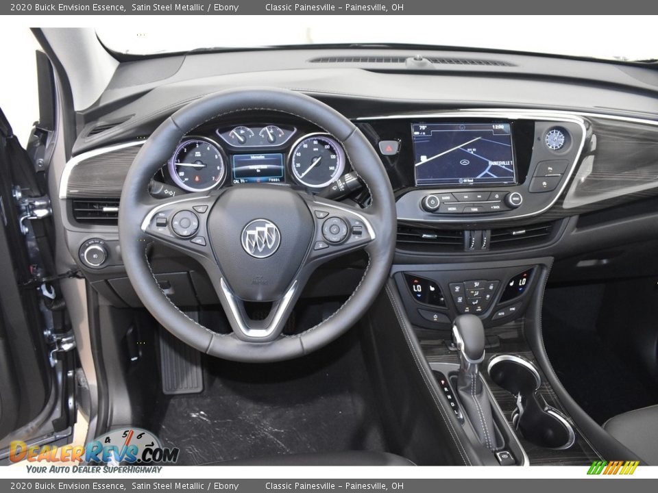 2020 Buick Envision Essence Satin Steel Metallic / Ebony Photo #8