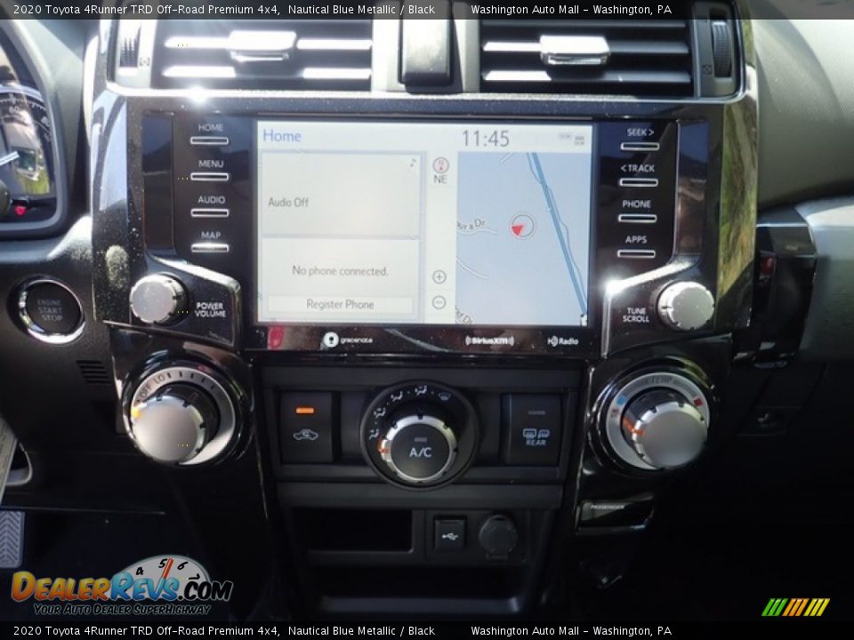 2020 Toyota 4Runner TRD Off-Road Premium 4x4 Nautical Blue Metallic / Black Photo #17