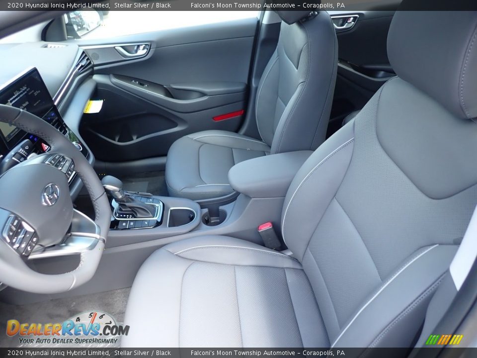 Front Seat of 2020 Hyundai Ioniq Hybrid Limited Photo #11