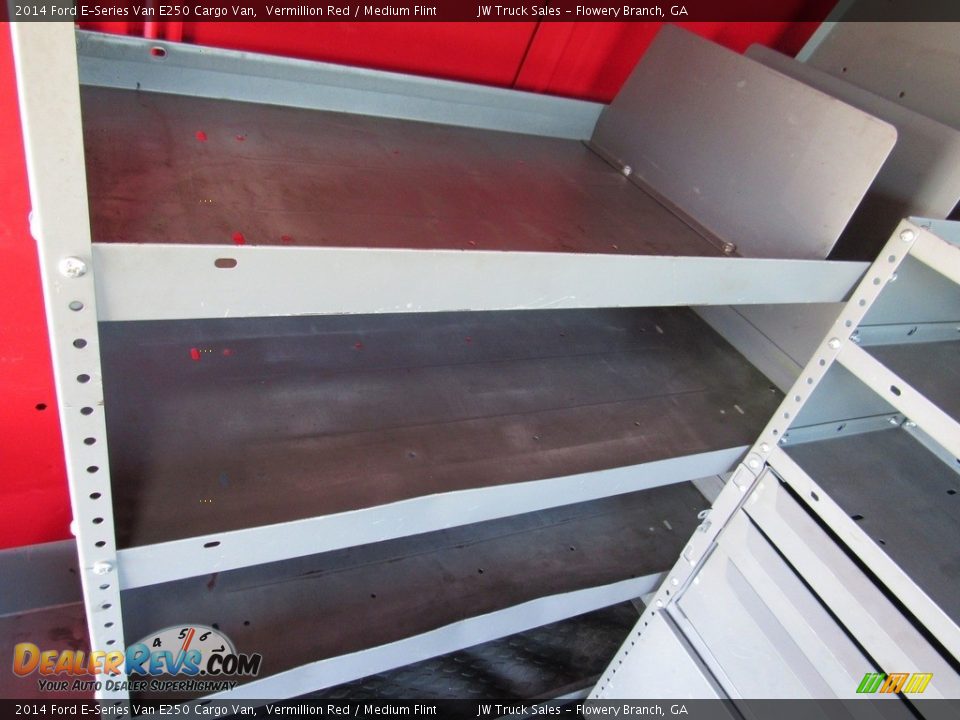 2014 Ford E-Series Van E250 Cargo Van Vermillion Red / Medium Flint Photo #20