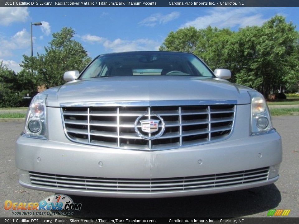 2011 Cadillac DTS Luxury Radiant Silver Metallic / Titanium/Dark Titanium Accents Photo #4