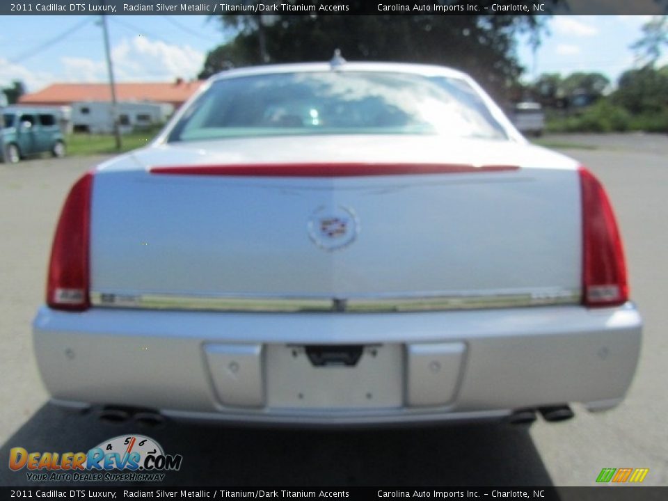 2011 Cadillac DTS Luxury Radiant Silver Metallic / Titanium/Dark Titanium Accents Photo #9