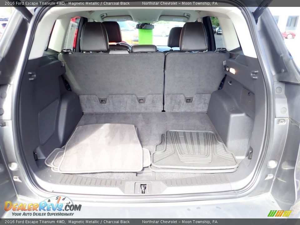 2016 Ford Escape Titanium 4WD Magnetic Metallic / Charcoal Black Photo #7