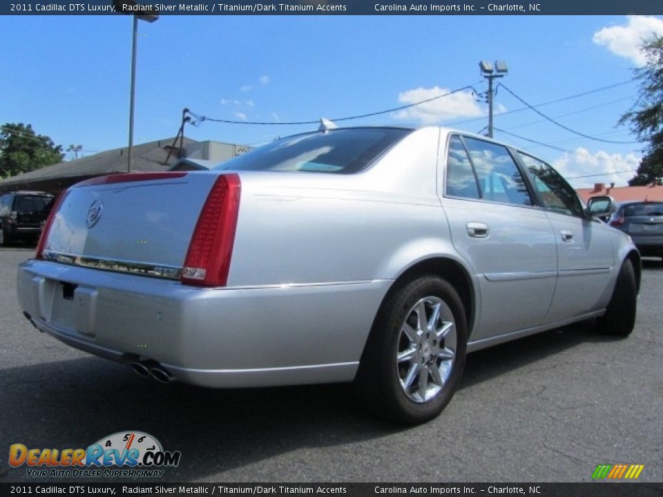2011 Cadillac DTS Luxury Radiant Silver Metallic / Titanium/Dark Titanium Accents Photo #10