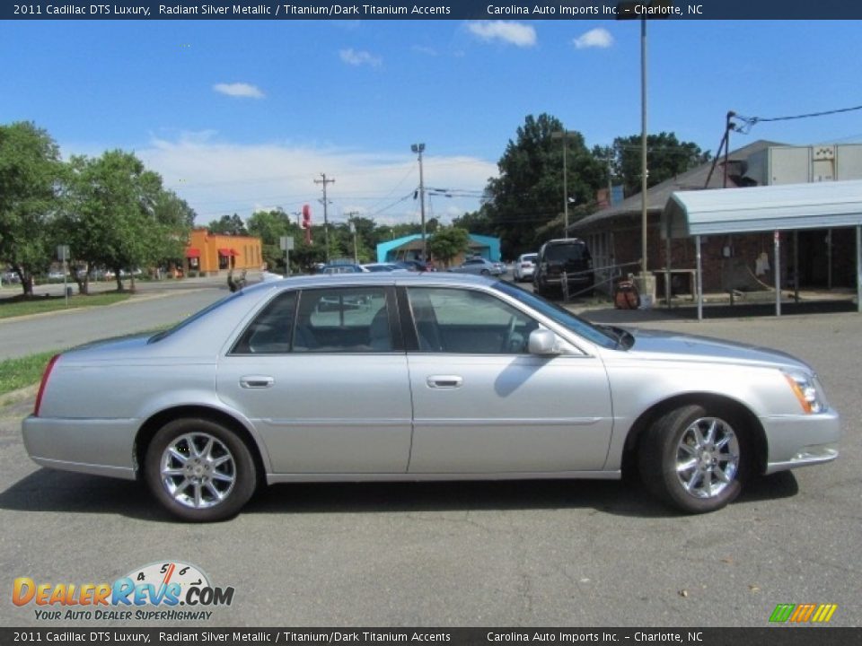 2011 Cadillac DTS Luxury Radiant Silver Metallic / Titanium/Dark Titanium Accents Photo #11