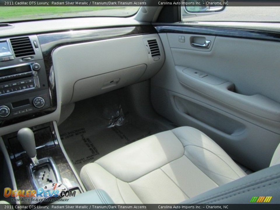 2011 Cadillac DTS Luxury Radiant Silver Metallic / Titanium/Dark Titanium Accents Photo #14