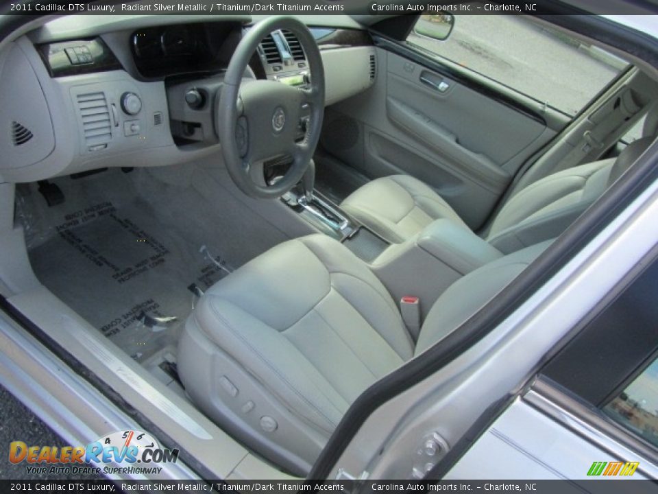 2011 Cadillac DTS Luxury Radiant Silver Metallic / Titanium/Dark Titanium Accents Photo #16